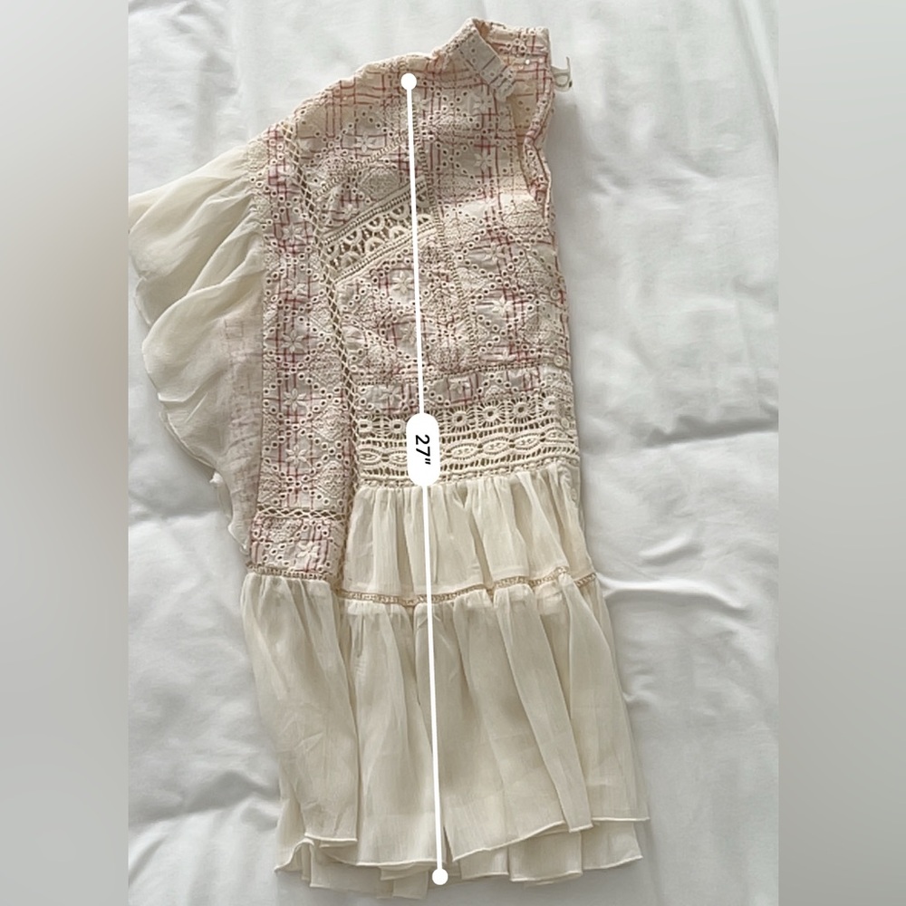 Lace Boho Anthropologie Blouse - Picture 11 of 12